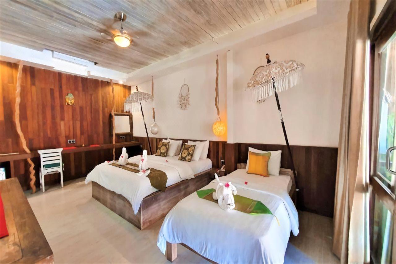 Samba Villas Beachfront View Τζίλι Τραγουανγκάν Εξωτερικό φωτογραφία