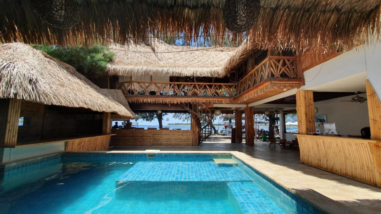 Samba Villas Beachfront View Τζίλι Τραγουανγκάν Εξωτερικό φωτογραφία